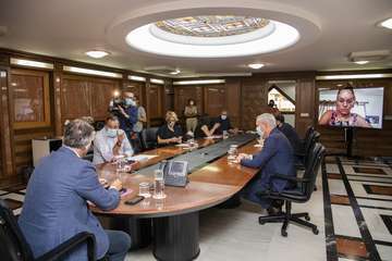 Reunión del Consejo de Gobierno de Canarias de este jueves/Acfi Press.